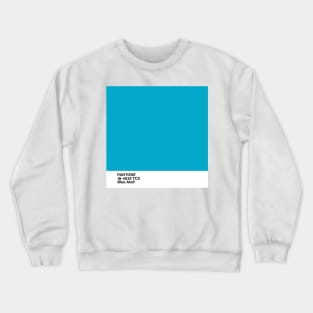 pantone 16-4535 TCX Blue Atoll Crewneck Sweatshirt